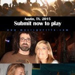 3 Days Left to Submit to Music Gorilla Live 2015 Annual Showcase in Austin Texas March 17th-March 22nd 2015