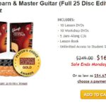 Learn and Master Guitar: 4th of July Weekend Sale $85 Off Plus Free Shipping!